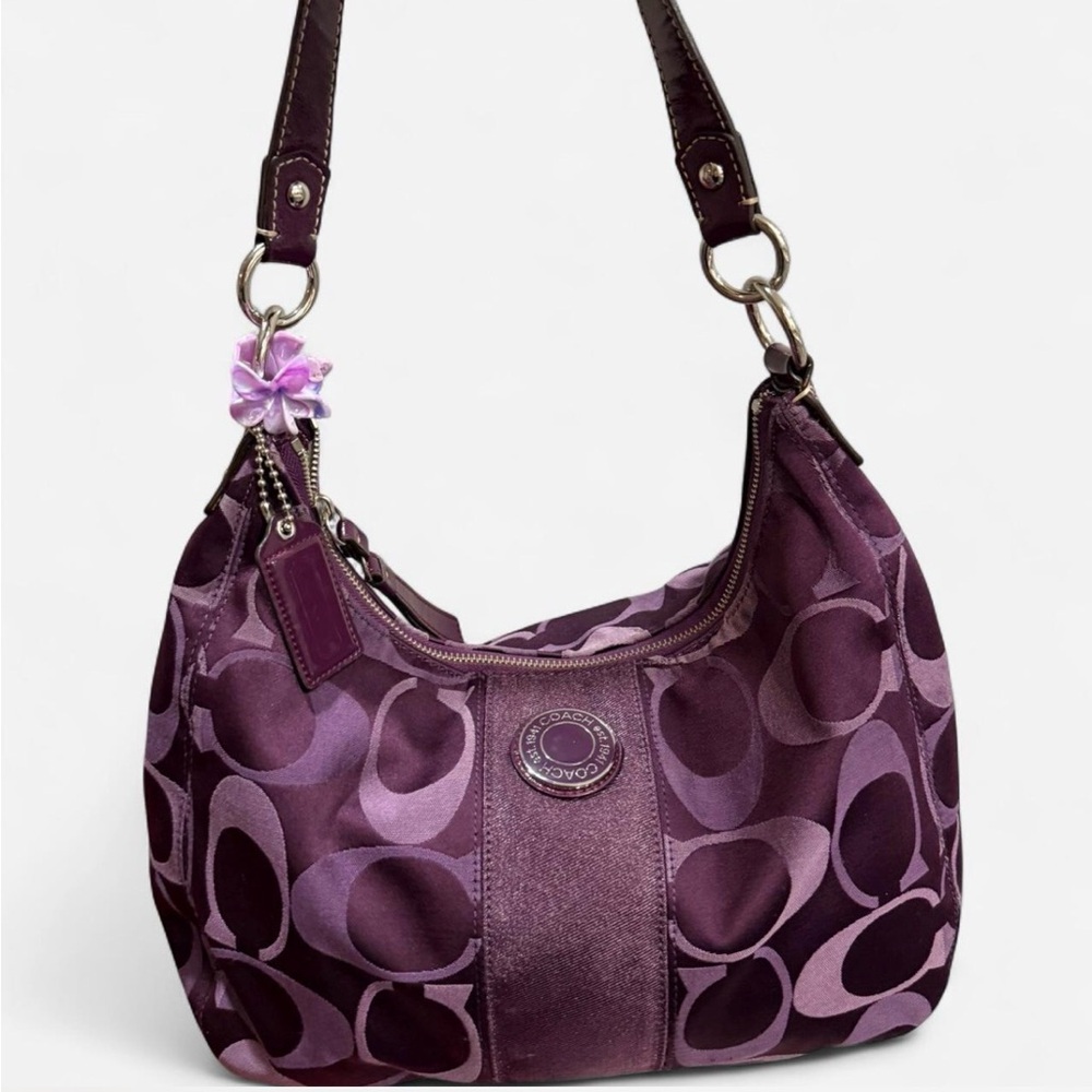 Gorgeous Purple Coach Purse